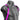 Beyond Basic Hot Pink Drop Back Vest Suspender Handmade Fashion Vegan Unisex Harness - Daftboy