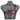 Checkered Black & Red Ultra - Thin Asymmetrical Handmade Fashion Vegan Unisex Harness - Daftboy
