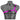 Hot Pink Beyond Basic Ultra - Thin Asymmetrical Handmade Fashion Vegan Unisex Harness - Daftboy