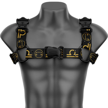 Libra Bulldog Handmade Fashion Vegan Unisex Harness - Zodiac Collection - Daftboy