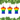 Mini Classic Pride Harness Holiday Christmas Ornament Set - Daftboy