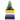 Non - Binary Pride Flag 2 Inch Planter with Drip Tray - Daftboy