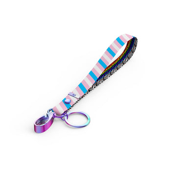 Pride Transgender Key Clip Wristlet - Daftboy