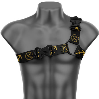 Sagittarius Asymmetrical Handmade Fashion Vegan Unisex Harness - Zodiac Collection - Daftboy
