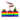 Set of 3 Pride Classic Flag 2 Inch Planters with Drip Tray - Daftboy