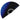Blue to Black Ombré Rave Bamboo Folding Hand Fan / Clack Fan - Large - Daftboy