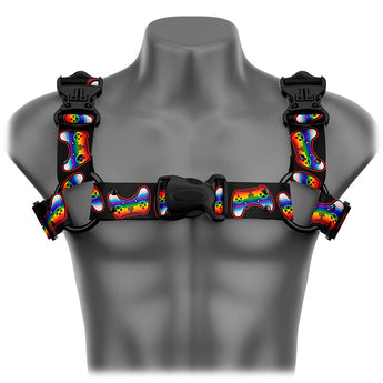 Gaymer Bulldog Handmade Fashion Vegan Unisex Harness - Daftboy