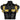 Gold Glitter Glam Bulldog Handmade Fashion Vegan Unisex Harness - Daftboy