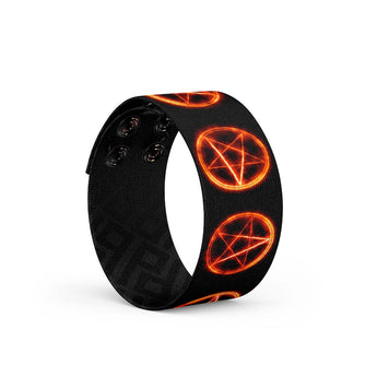 Pentagram Thicc Cuff Bracelet - Daftboy