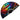 Pride Lips Rave Bamboo Folding Hand Fan / Clack Fan - Large - Daftboy