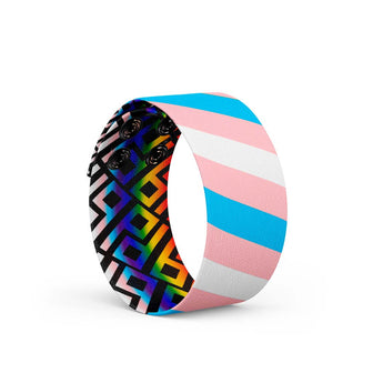 Pride Transgender Thicc Cuff Bracelet - Daftboy