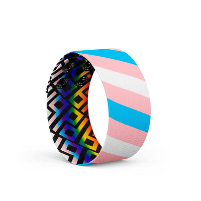 Pride Transgender Thicc Cuff Bracelet