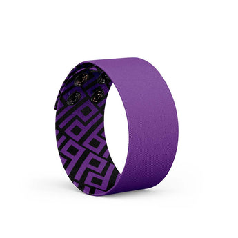 Purple Beyond Basic Thicc Cuff Bracelet - Daftboy