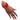 Red Beyond Basic Thicc Cuff Bracelet - Daftboy