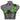 Toxic Slime Asymmetrical Handmade Fashion Vegan Unisex Harness - Daftboy