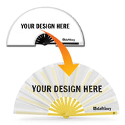 Custom Folding Clacking Rave Fan