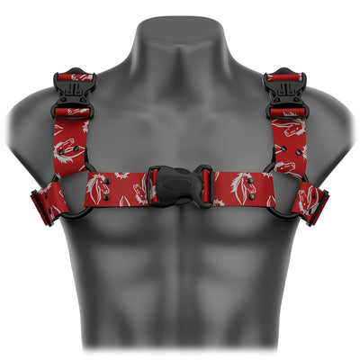Ken's Stallions Human Fashion Costume Harness With Horse Pattern