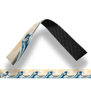 The Great Wave Off Kanagawa by Hokusai Asymmetrical Handmade Fashion Vegan Unisex Harness