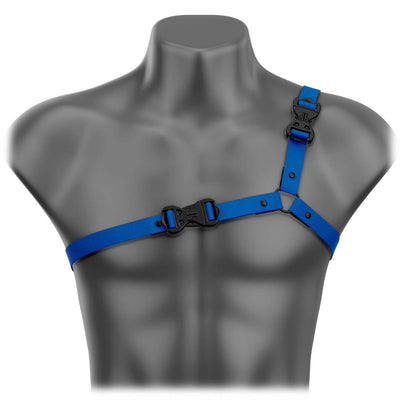 Cerulean Beyond Basic Ultra-Thin Asymmetrical Handmade Fashion Vegan Unisex Harness
