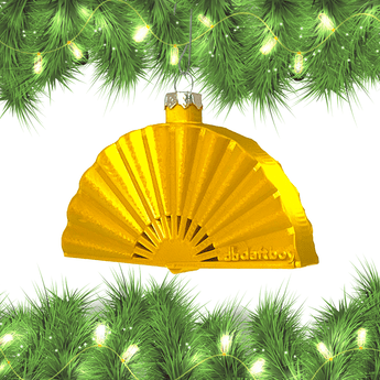 Clack Fan Holiday Christmas Ornament - Daftboy