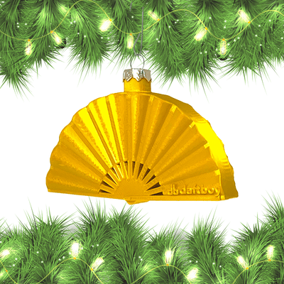 Clack Fan Holiday Christmas Ornament