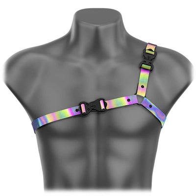Flash Fantasy Ultra-Thin Strap Asymmetrical Handmade Fashion Vegan Unisex Harness