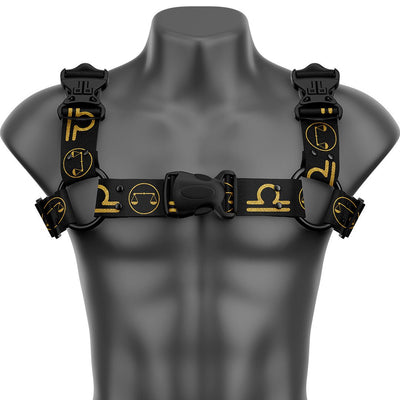 Libra Bulldog Handmade Fashion Vegan Unisex Harness - Zodiac Collection