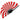 Peppermint Candy Cane Rave Bamboo Folding Hand Fan / Clack Fan - Large - Daftboy