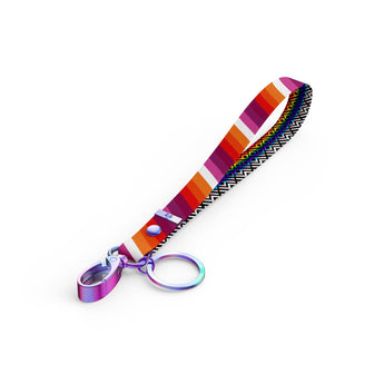 Pride Lesbian Key Clip Wristlet - Daftboy