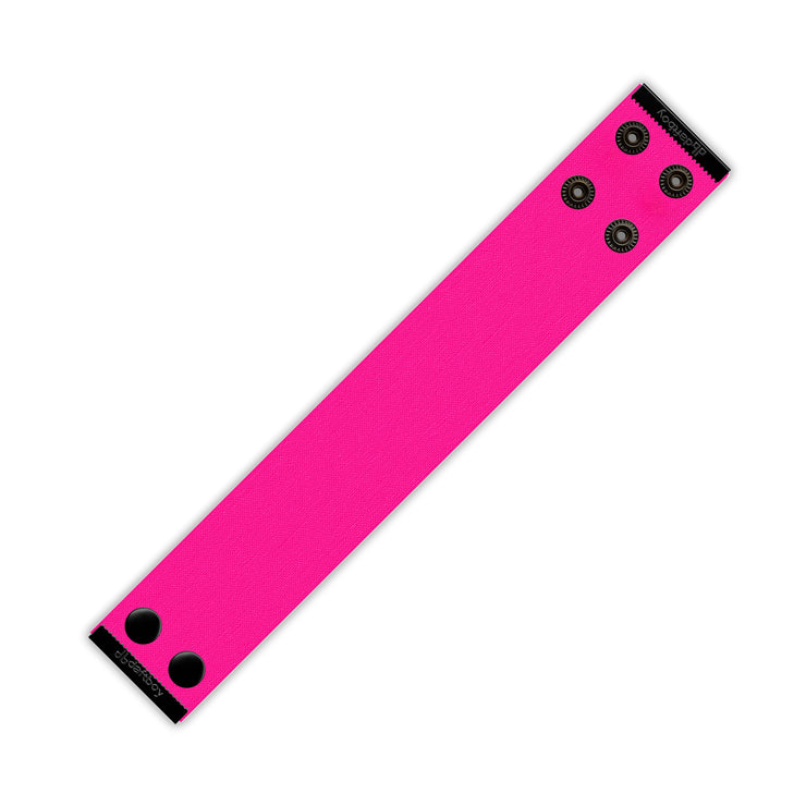 Hawt Pink Beyond Basic Thicc Cuff Bracelet Flat Strap