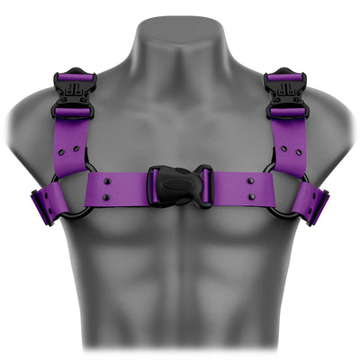 Purple Beyond Basic Bulldog Fashion Harness