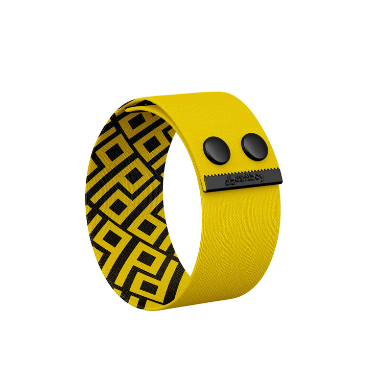 Hello Yellow Beyond Basic Thicc Cuff Bracelet Back View