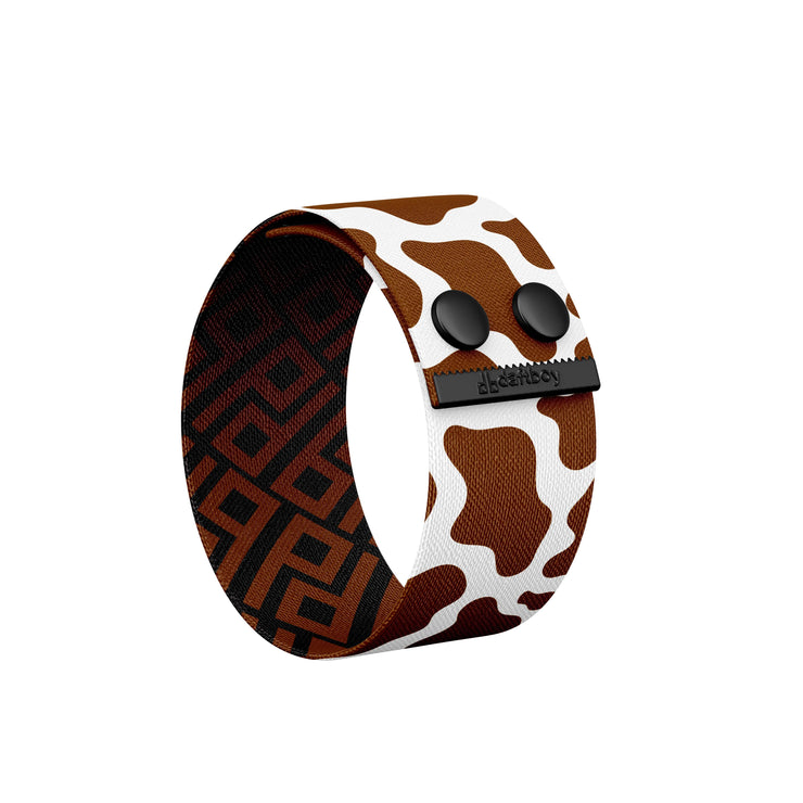 Brown Cow Stunning Thicc Cuff Bracelet Back View