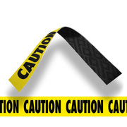 Caution Tape Strap Front And Back View