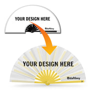 Bulk Custom Folding Clack Fans App Your Design Here