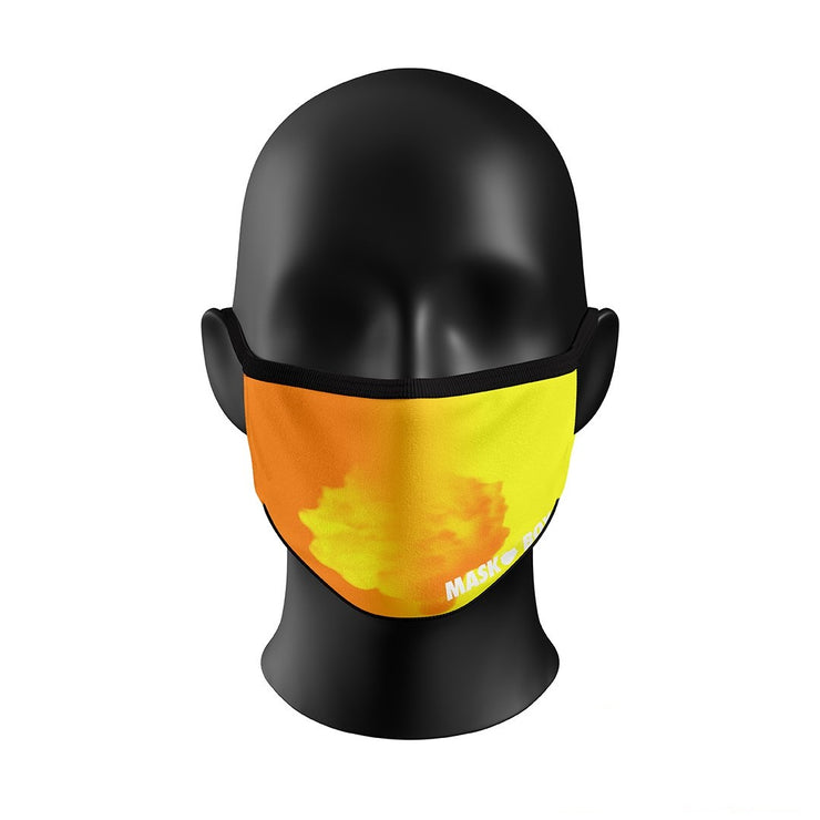 Chameleon Color Change™️  Face Mask - Orange / Yellow - Face Mask - Daftboy