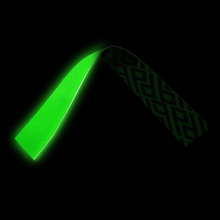 Glow In The Dark Strap Front And Back View At Night