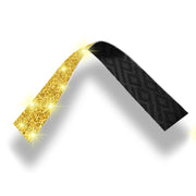 Gold Glitter Glam Strap Front And Back View