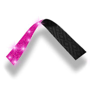 Hawt Pink Glitter Glam Strap Front And Back View