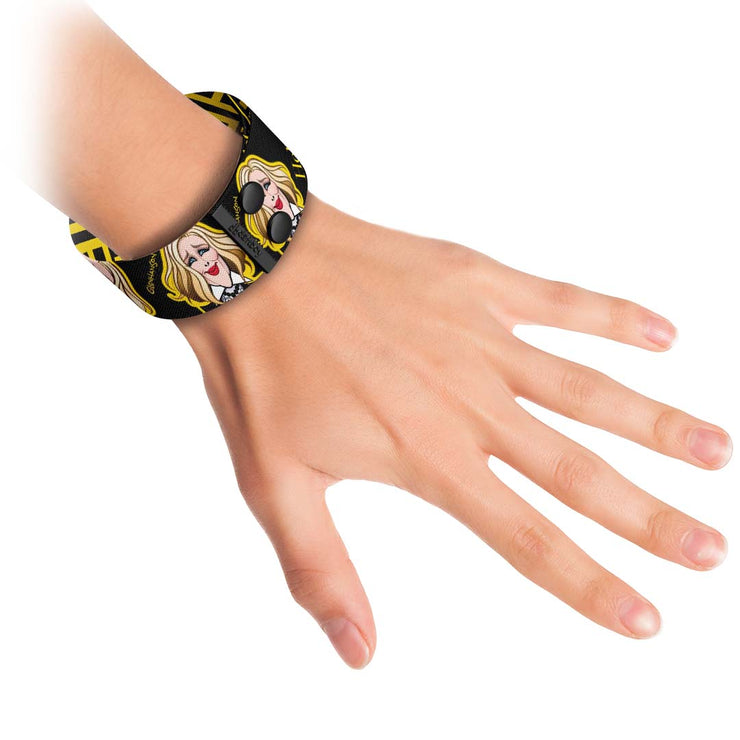 Hello Bébé Thicc Cuff Bracelet On Hand