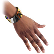 Pride Bear Culture Thicc Cuff Bracelet On Hand