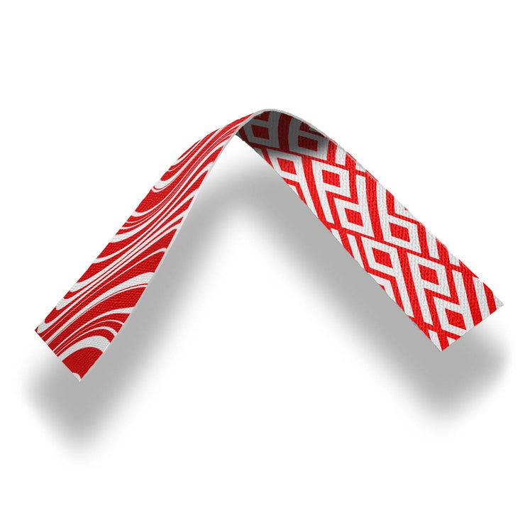 Peppermint Candy Cane Strap Front And Back View