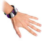 Pride Asexuality Thicc Cuff Bracelet On Hand
