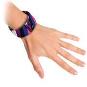 Pride Gender-fluid Thicc Cuff Bracelet On Hand