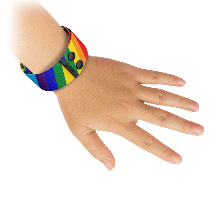 Pride Inclusion Thicc Cuff Bracelet On Hand