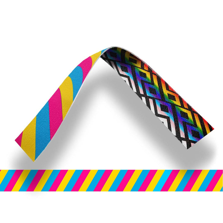 Pride Pansexual Strap Front And Back View