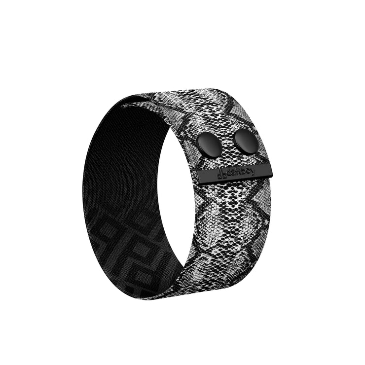 Python Snake Thicc Cuff Bracelet Back View
