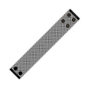Speed Checkered Cuff Bracelet Flat Strap