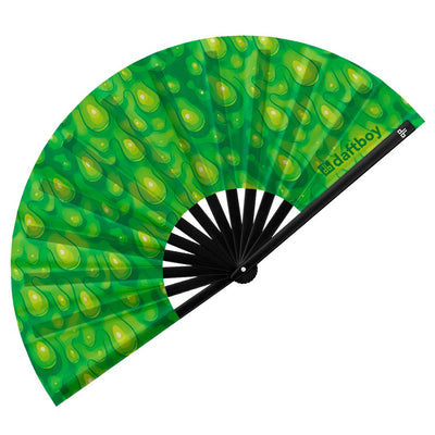 Toxic Slime Folding Hand Fan
