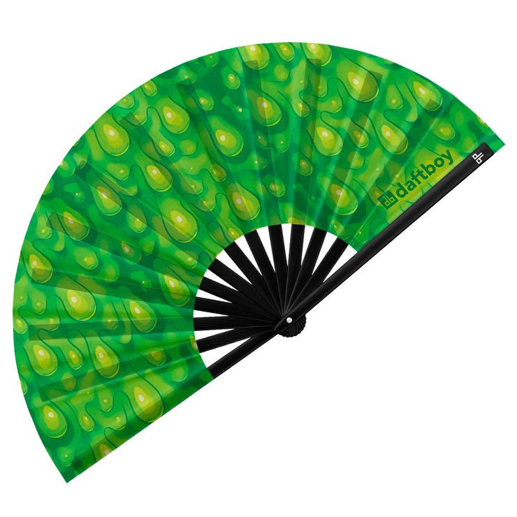 Toxic Slime Folding Hand Fan